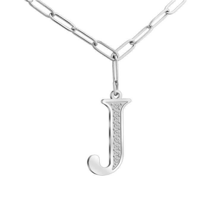 HOTROVLE 26 Letters Diamond Pendant