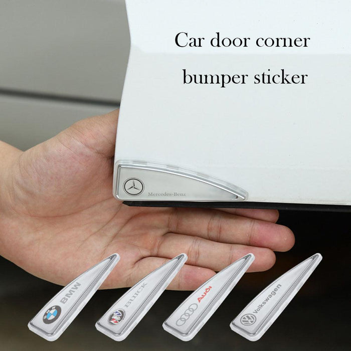 2PCS Front Rear Doors Anti-Scratch Car Door Edge Protector Sticker Door Corner Anti-Collision (CAR120)