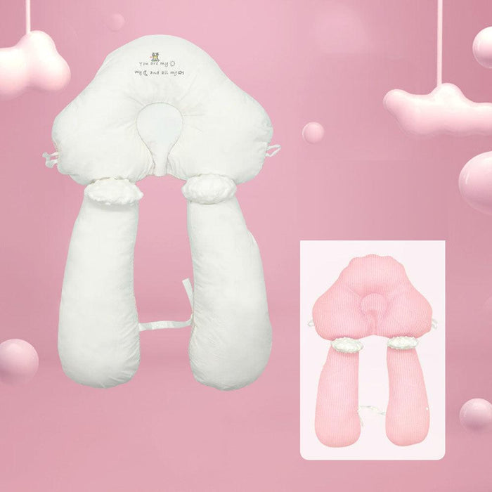 Baby Stereotyped Pillow Baby Sleep Pillow Soothe And Correct The Biased Head Security Sense Of Anti-shock Breathable