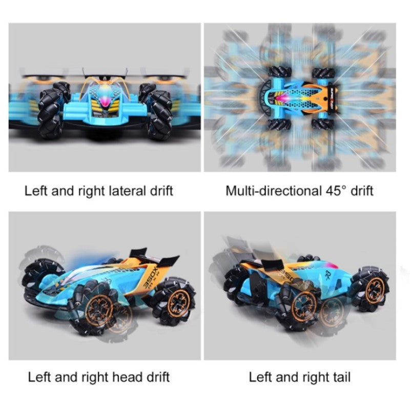 Dual Control Remote Control Stunt Four-wheel Car