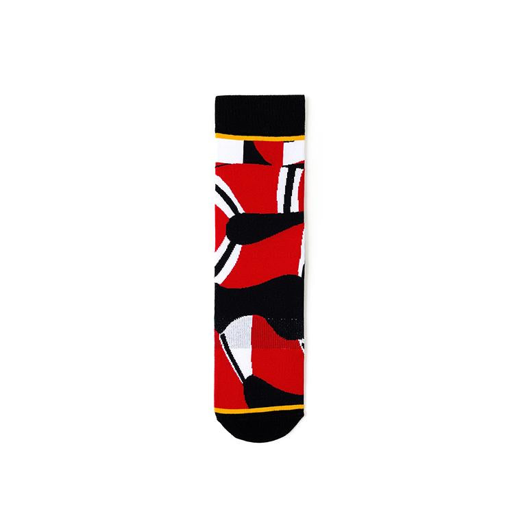 Personality Graffiti Straight Socks