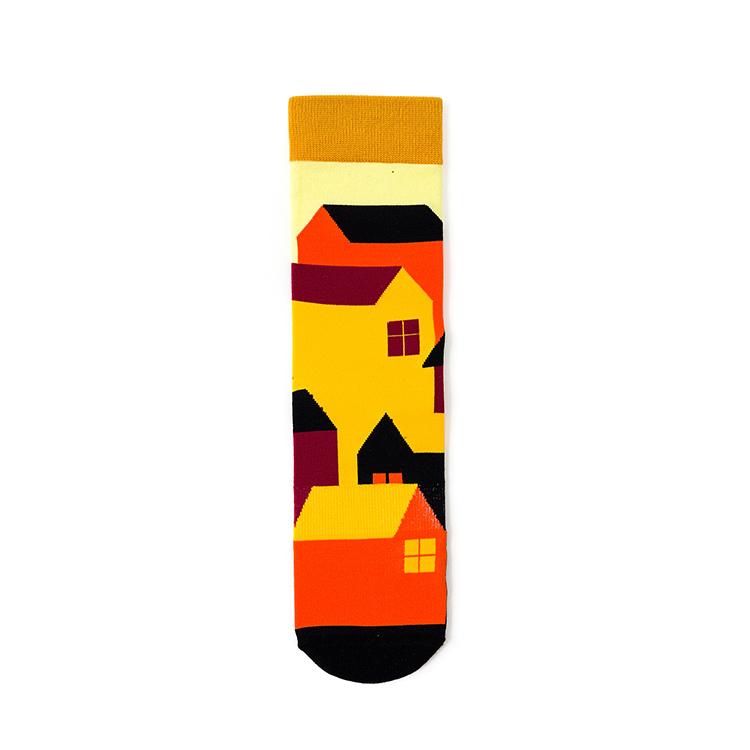 Personality Graffiti Straight Socks