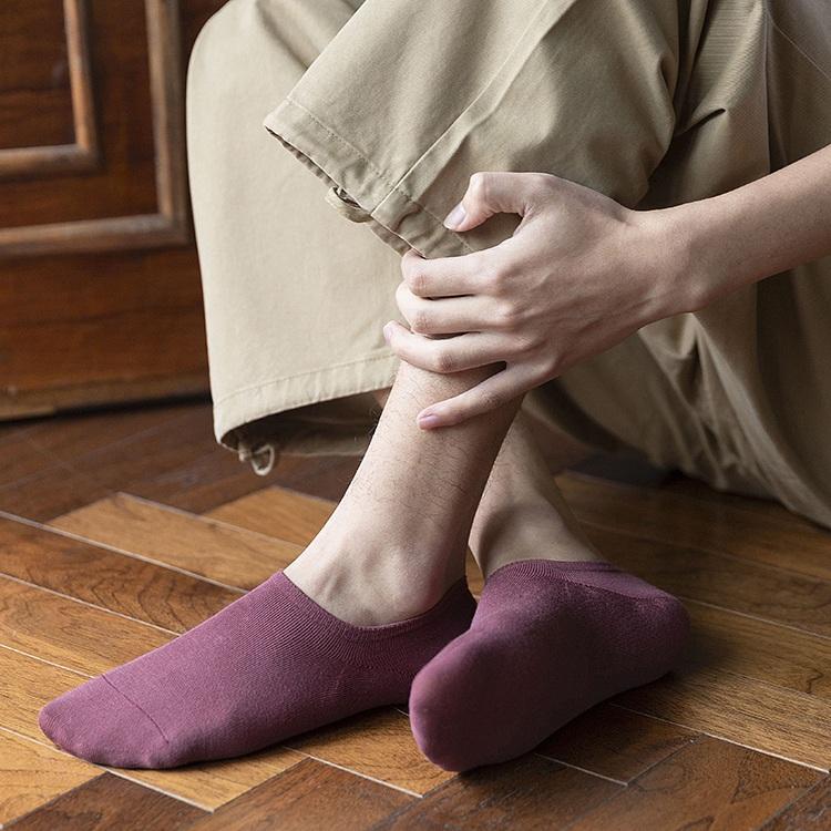 Men's Dark and Steady Low Socks