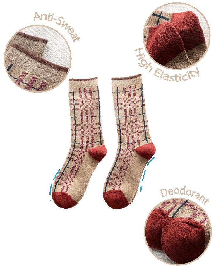 Nordic Style Ethnic Socks