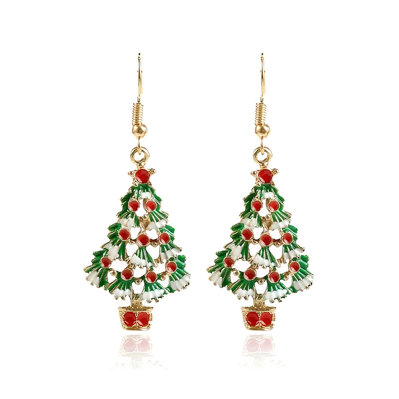 Christmas Tree Earrings