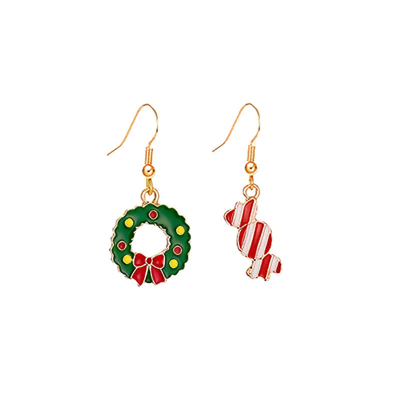 Wreath Candy Earrings