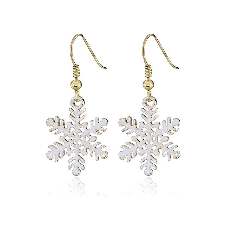 Christmas Snow Earrings