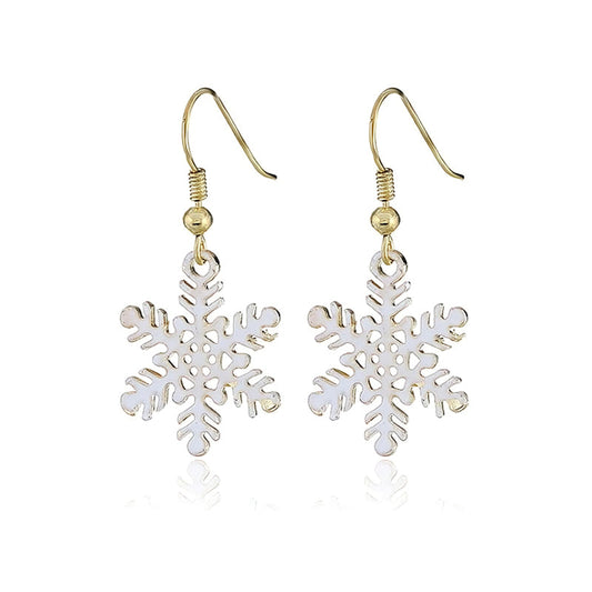 Christmas Snow Earrings