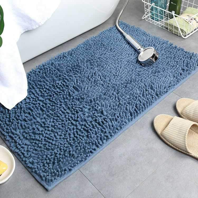 Water Absorbent Washable Bathroom Mat