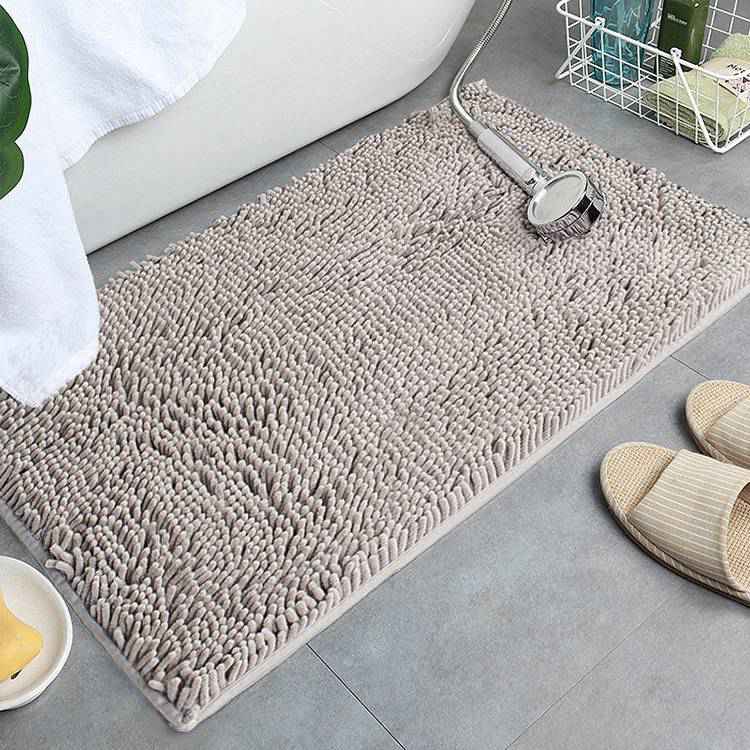 Water Absorbent Washable Bathroom Mat