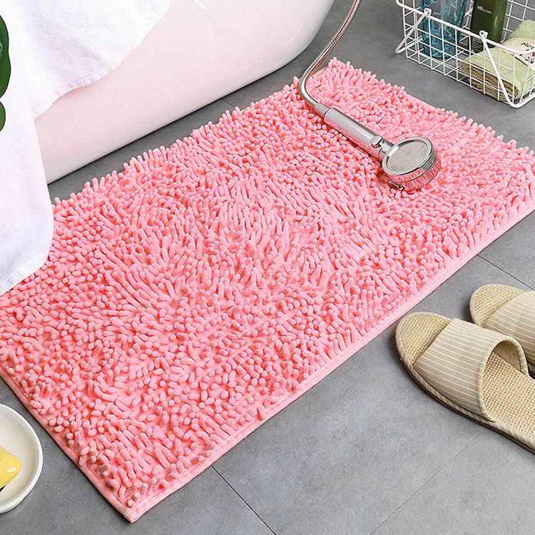 Water Absorbent Washable Bathroom Mat