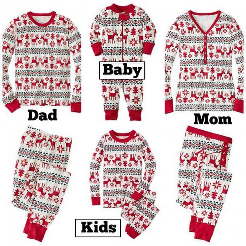 Christmas Family Matching Pajamas Sets