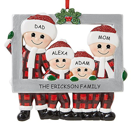 Christmas Tree Decorations Decorate Family Photo Frames