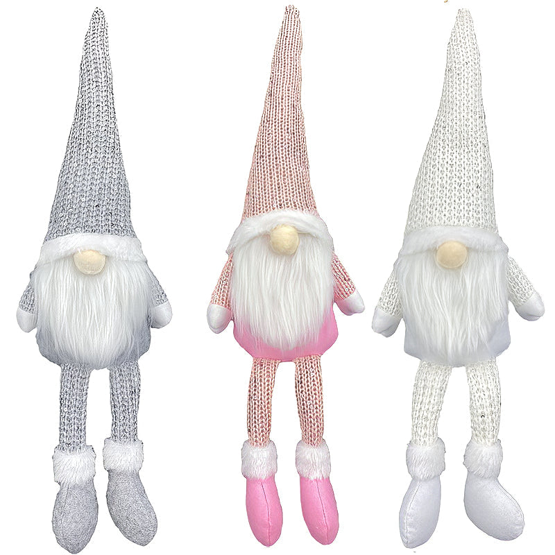 Gnome Christmas Faceless Doll- Long Legs