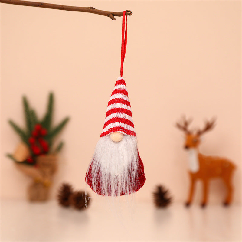 Gnomes Christmas Tree Ornaments Set of 8