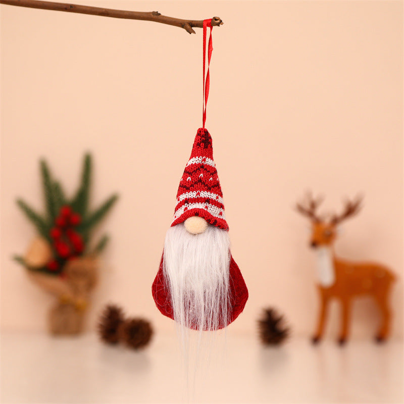 Gnomes Christmas Tree Ornaments Set of 8