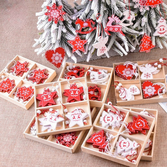 12 Pcs Christmas Tree Decorations