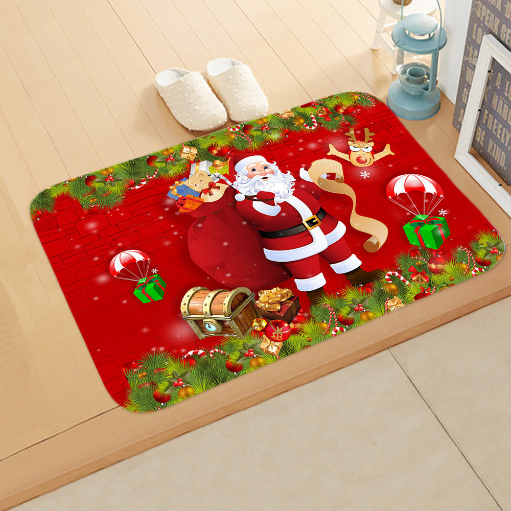 Christmas Home Mat, Bedroom Carpet