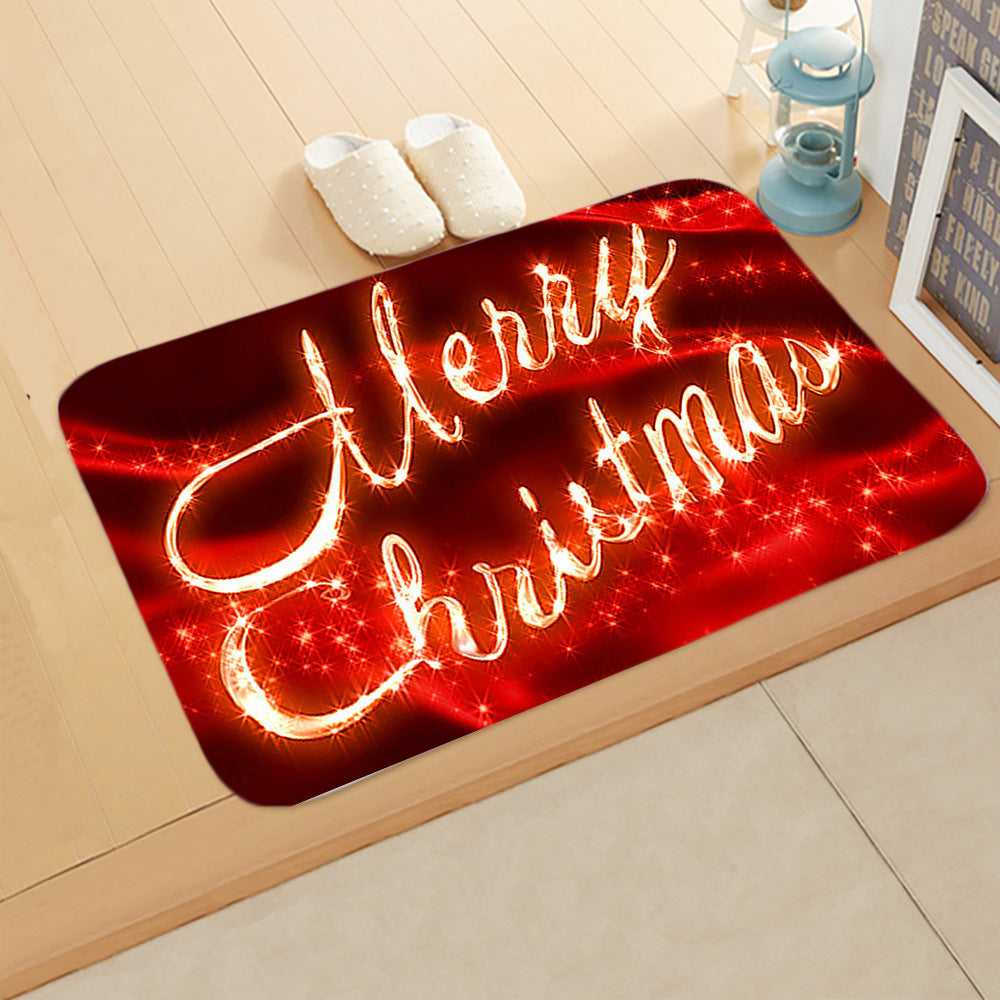 Christmas Home Mat, Bedroom Carpet