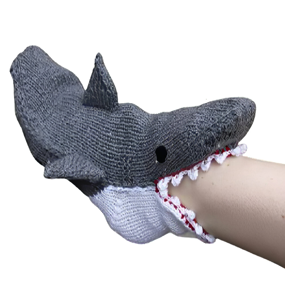 Knit Crocodile Socks