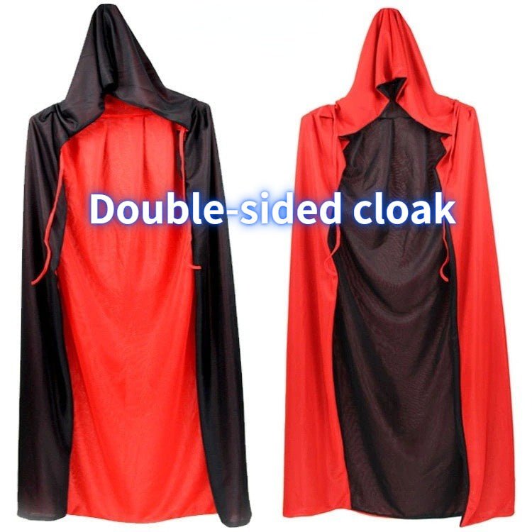 Halloween Black And Red Cape