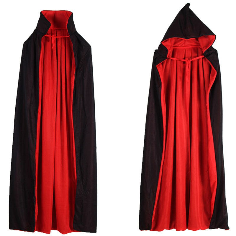 Halloween Black And Red Cape