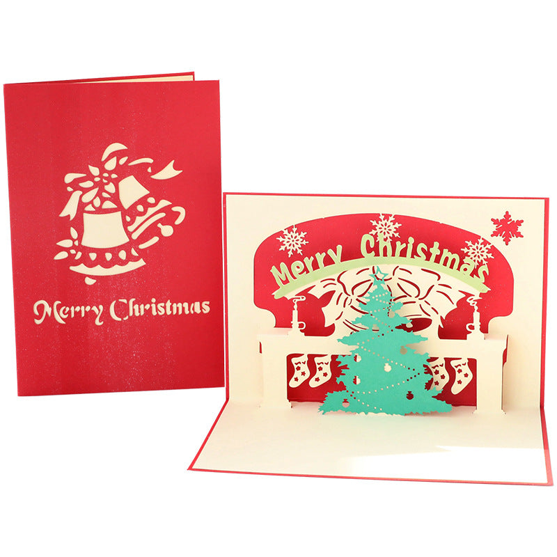 Three-dimensional Christmas Cards