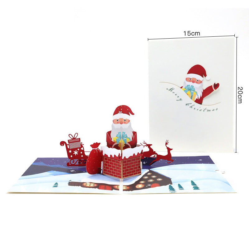 Three-dimensional Christmas Cards