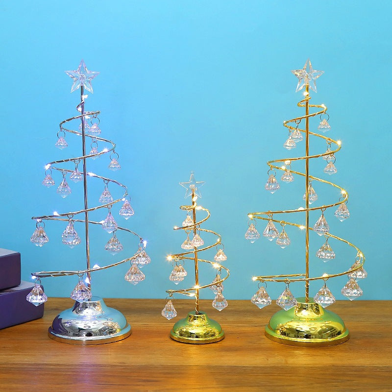 Luminous Crystal Christmas Tree