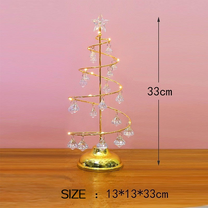 Luminous Crystal Christmas Tree