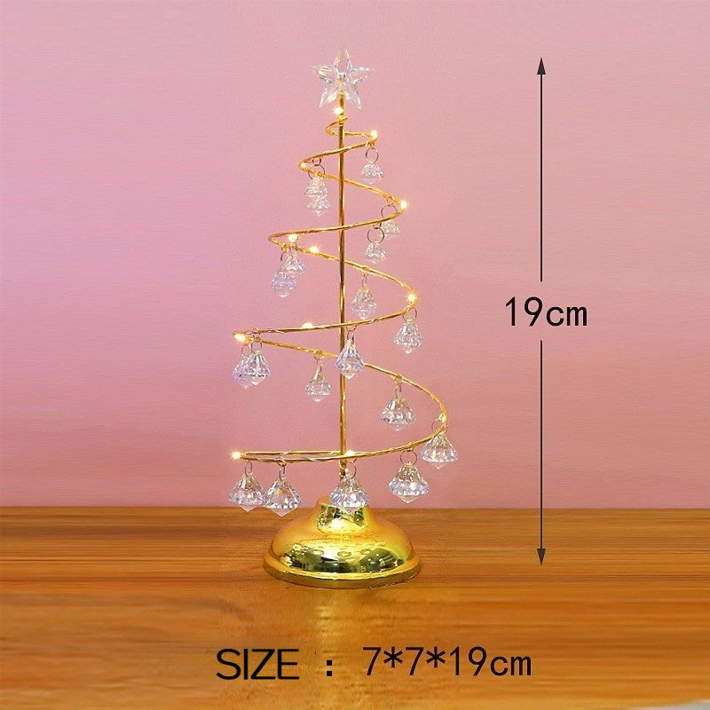 Luminous Crystal Christmas Tree