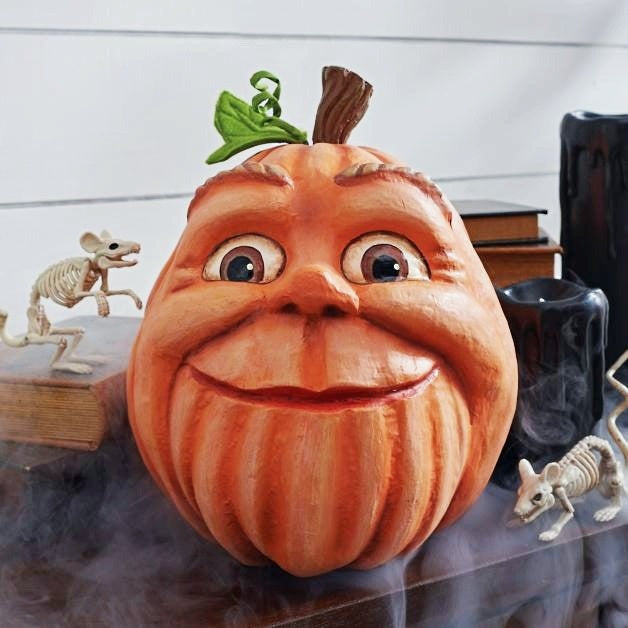 Pumpkin Head Yard Decoration