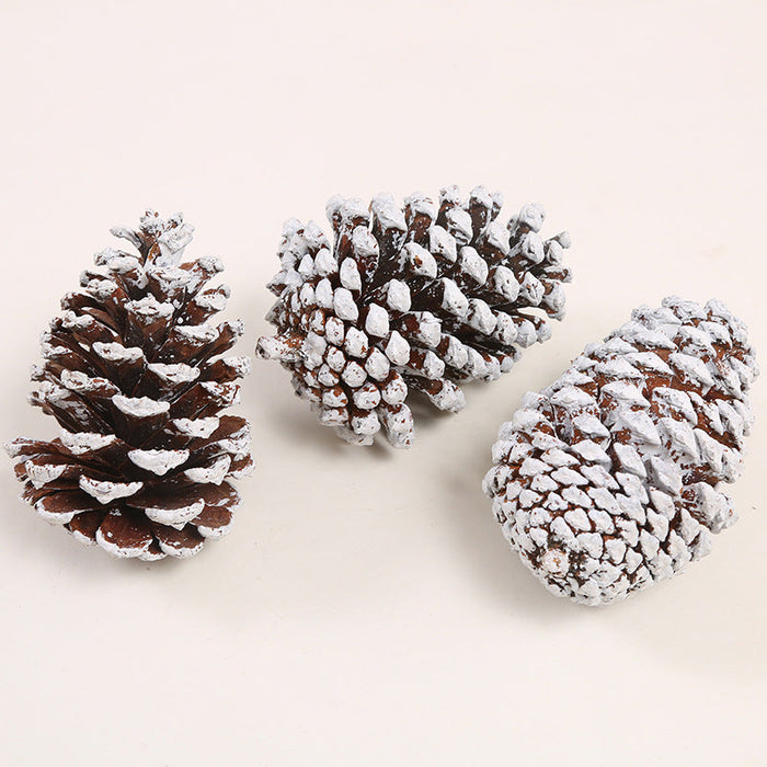 Christmas Trees Are Decorated With Snowflake Pendants(pack of 10)