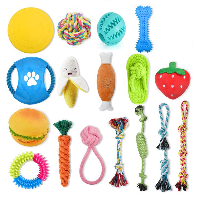 PET COTTON ROPE MOLAR TOY SET