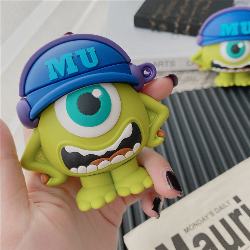 Green  Big-eye Monster AirPods Case