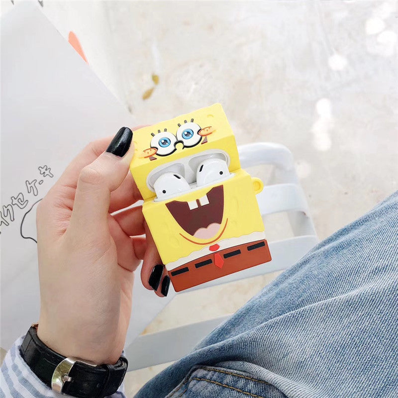 Cartoon Spongebob AirPods Case