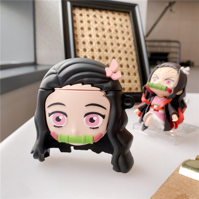 Cartoon Kamado Nezuko AirPods Case