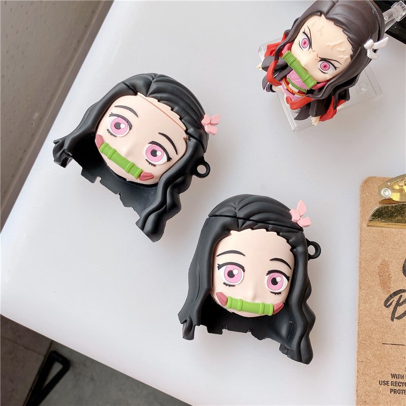 Cartoon Kamado Nezuko AirPods Case