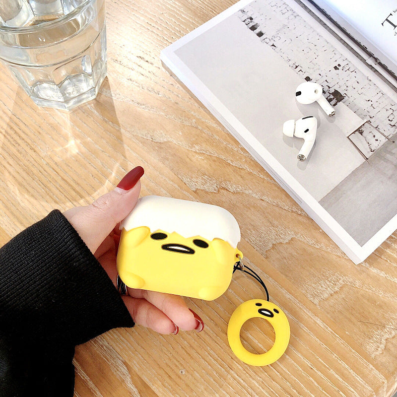 Cute Cartoon Egg Monster AirPods Case