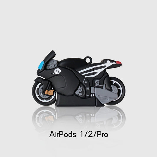 Trendy Motorcycle AirPods Case