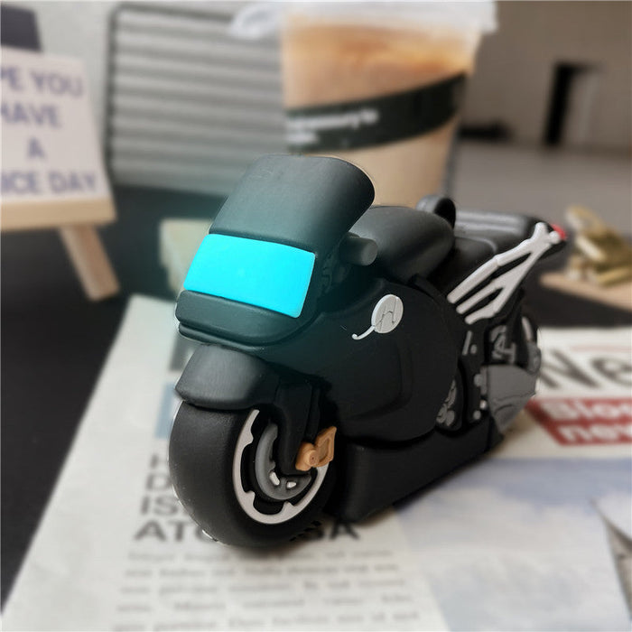 Trendy Motorcycle AirPods Case