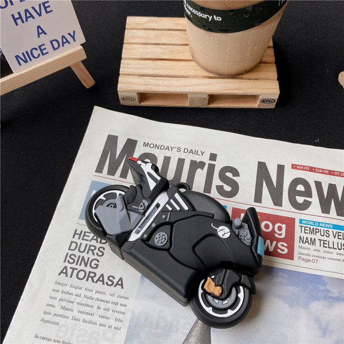 Trendy Motorcycle AirPods Case