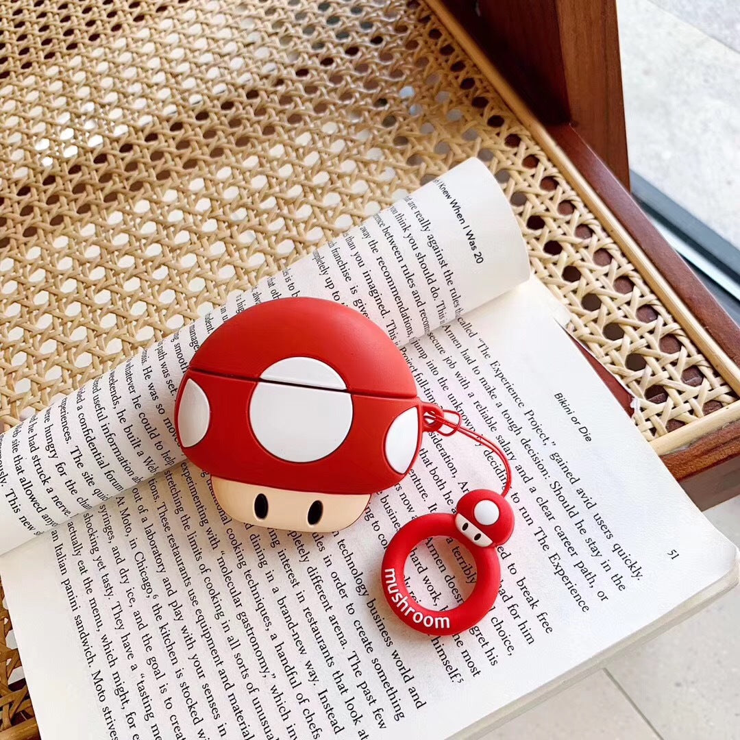 Cute Cartoon Mario AirPods Case