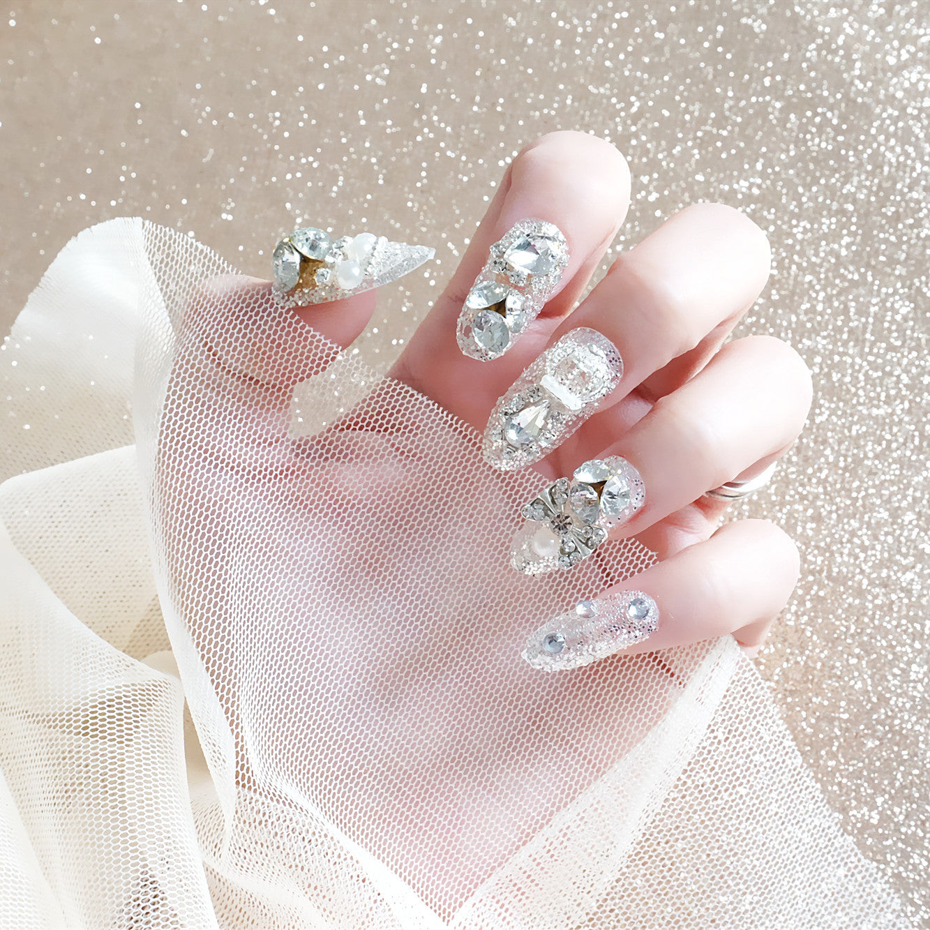 Crystal Diamond Nail Patch