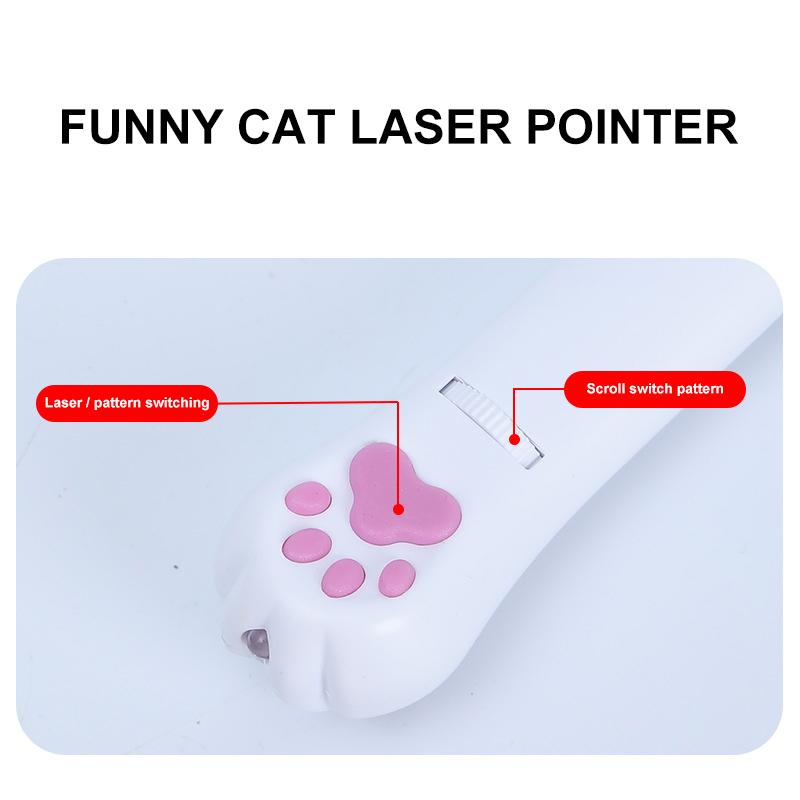 LASER PATTERN FUNNY CAT TOY