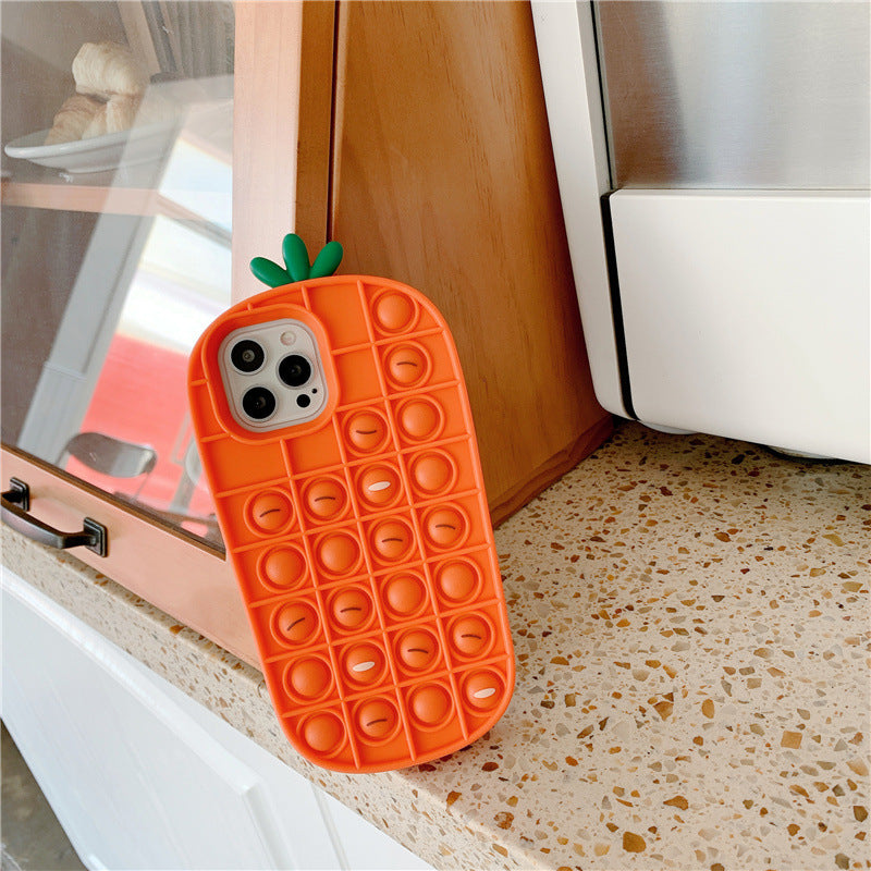 Fidget Pop It Carrot Phone Case