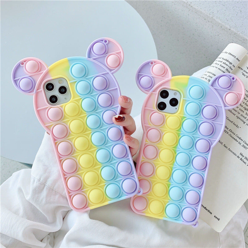 Fidget Pop It Bear Phone Case