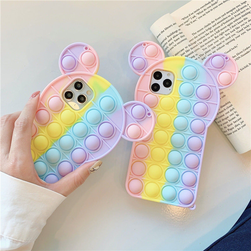 Fidget Pop It Bear Phone Case