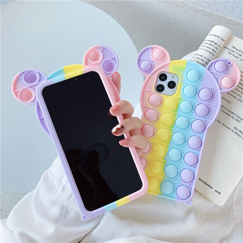 Fidget Pop It Bear Phone Case