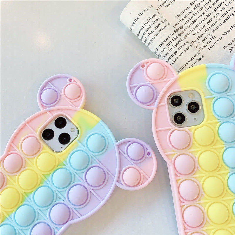 Fidget Pop It Bear Phone Case